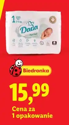 Lidl Pieluchy Dada Pure Care 1 oferta
