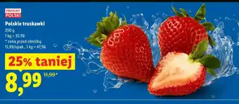 Lidl Truskawki polskie oferta