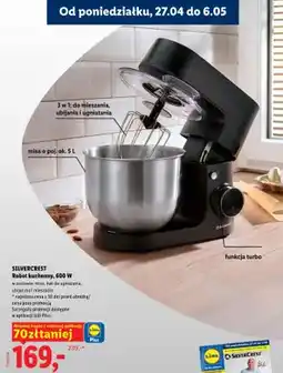 Lidl Robot kuchenny SilverCrest 600W oferta