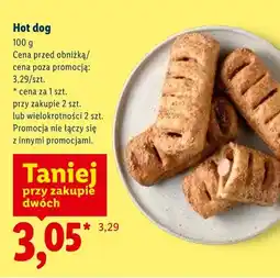 Lidl Hot dog Piekarnia Lidla oferta