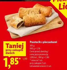 Lidl Pasztecik z pieczarkami Piekarnia Lidla oferta