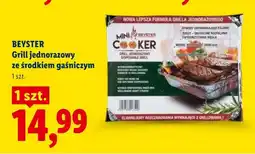 Lidl Grill jednorazowy ze środkiem gaśniczym Beyster oferta