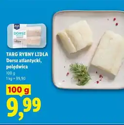 Lidl Dorsz atlantycki polędwica Targ Rybny Lidla oferta
