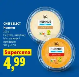 Lidl Hummus paprykowy Chef Select oferta