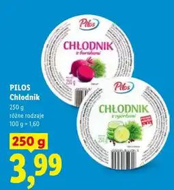 Lidl Chłodnik z ogórkiem Pilos oferta