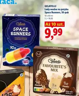 Lidl Mix lodów na patyku Favourite's Mix Gelatelli oferta