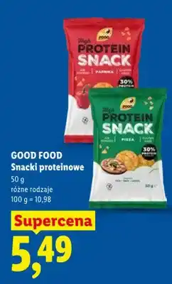 Lidl Snacki proteinowe Good Food oferta