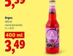 Lidl Piwo Argus czarna porzeczka oferta