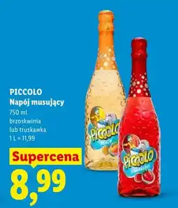 Lidl Napój musujący truskawka Piccolo oferta