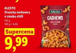 Lidl Orzechy nerkowca o smaku chili Alesto oferta