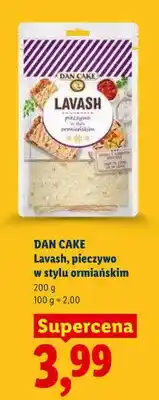 Lidl Lavash pieczywo w stylu ormiańskim Dan Cake oferta