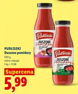 Lidl Duszone pomidory Pudliszki oferta
