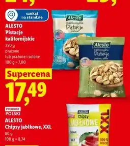 Lidl Chipsy jabłkowe Alesto XXL oferta