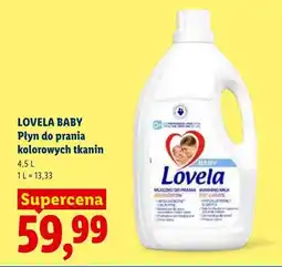 Lidl Płyn do prania kolorowych tkanin Lovela Baby oferta