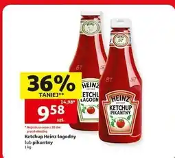 Auchan Ketchup Heinz pikantny oferta