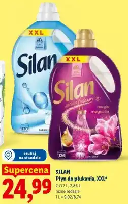 Lidl Płyn do płukania XXL Silan oferta