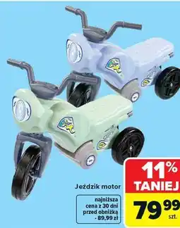 Carrefour Jeździk motor oferta