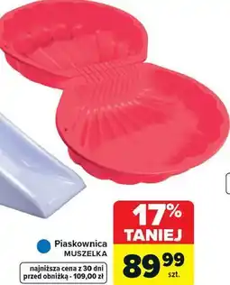 Carrefour Piaskownica MUSZELKA oferta