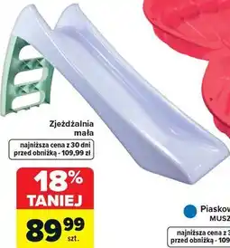 Carrefour Zjeżdżalnia mała oferta