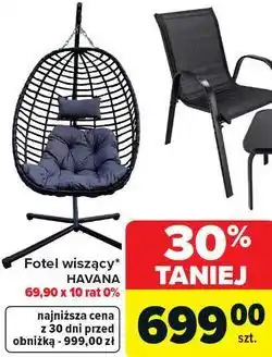 Carrefour Fotel wiszący HAVANA oferta