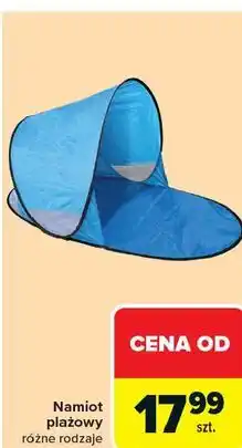 Carrefour Namiot plażowy różne rodzaje oferta