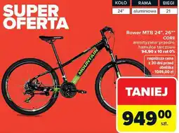 Carrefour Rower MTB 24, 26 CORE oferta