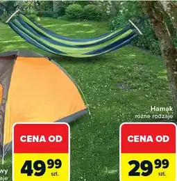 Carrefour Hamak różne rodzaje oferta