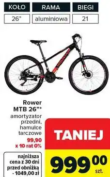Carrefour Rower MTB 26 oferta