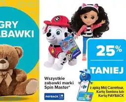 Carrefour Wszystkie zabawki marki Spin Master oferta
