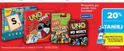 Carrefour Wszystkie gry marek: Uno, Scrabble oferta