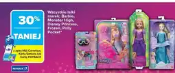 Carrefour Wszystkie lalki marek: Barbie, Monster High, Disney Princess, Frozen, Polly Pocket oferta