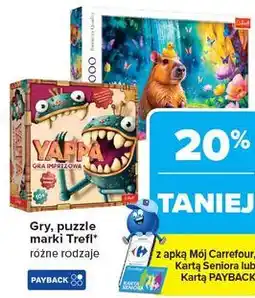 Carrefour Gry, puzzle marki Trefl oferta