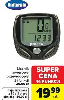 Carrefour Licznik rowerowy przewodowy proFEX oferta