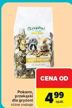 Carrefour Pokarm, przekąski dla gryzoni oferta