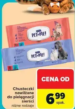 Carrefour Chusteczki nawilżane do pielęgnacji sierści oferta