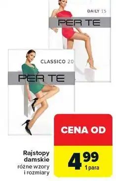 Carrefour Rajstopy damskie oferta