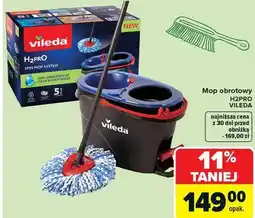 Carrefour Mop obrotowy H2PRO VILEDA oferta