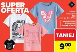 Carrefour T-shirt dziecięcy TEX oferta