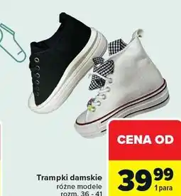 Carrefour Trampki damskie oferta
