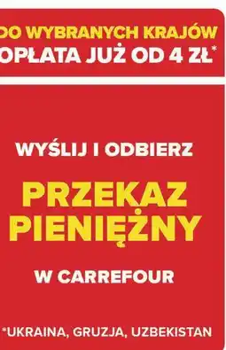 Carrefour MoneyGram oferta