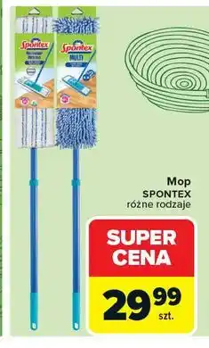 Carrefour Mop microwiper abrasive Spontex oferta