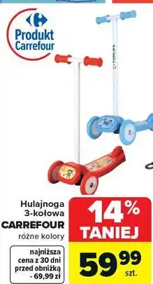 Carrefour Hulajnoga 3-kołowa CARREFOUR różne kolory oferta