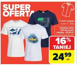Carrefour T-shirt męski s-3xl oferta