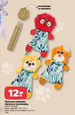 Netto Pluszowa zabawka dla kota z kocimiętką oferta