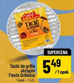 Polomarket Tacki do grilla okrągłe Fiesta Grillesta oferta