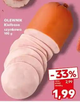 Kaufland OLEWNIK Kiełbasa szynkowa 100 g oferta