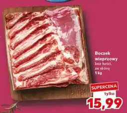 Kaufland Boczek wieprzowy oferta