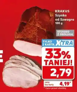 Kaufland KRAKUS Szynka od szwagra 100 g oferta