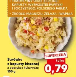 Kaufland Surówka z kapusty kiszonej z papryką i kukurydzą 100 g oferta