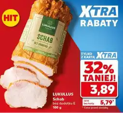 Kaufland LUKULLUS Schab bez dodatku „E” oferta